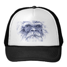 Big Blue Sasquatch Hats