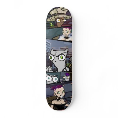 Big Board Of Anger Custom Skateboard by illwillpress