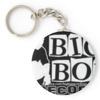 big boi records logo, myspace.com/bigboirecordings key chains by BIGBOIRECORDS
