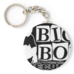 big boi records logo, myspace.com/bigboirecordings keychains