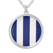 Big Bold Blue Stripe Jewelry