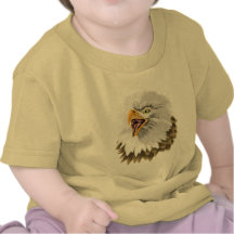 Big,Bold Eagle Head  Shirt