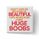 Big Boobs Humor Buttons