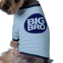 big bro t-shirt mix and match design doggie tee shirt