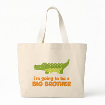 Big Brother Alligator T-shirt Tote Bags
