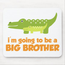 Big Brother Alligator T-shirt Mousepad