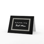 BIG BROTHER - Be My Best Man  Invitation Card
