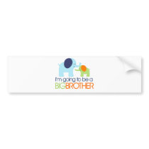 Big Brother Elephant T-shirt Bumper Sticker
