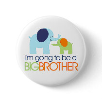 Big Brother Elephant T-shirt Pins