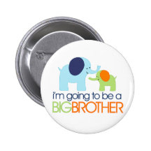 Big Brother Elephant T-shirt Pins