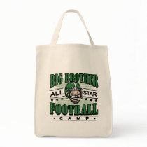 Big Brother Football Green Helmet Canvas Bag