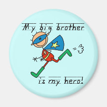 Big Brother Hero T-shirts and Gifts Fridge Magnet