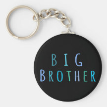Big Brother in blue Key Chain