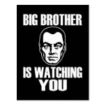 Big Brother is Watching You Post Card