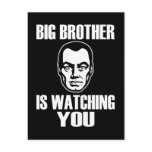 Big Brother is Watching You Post Card