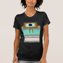 Big Brother is watching you, scandinavian art desi Tshirt