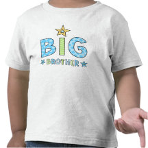 Big brother kids t-shirt with stars