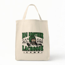 Big Brother Lacrosse Green Helmet Tote Bag