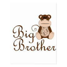 Big Brother Monkey Postcards