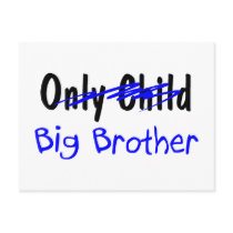 Big Brother (No More Only Child) Postcard