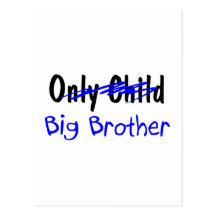 Big Brother (No More Only Child) Postcards