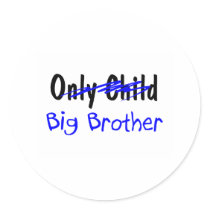 Big Brother (No More Only Child) Stickers