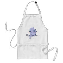 Big Brother (of a Girl) Korea Aprons
