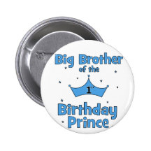 Big Brother of the 1st Birthday Prince Pin