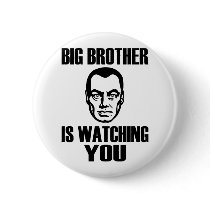 Big Brother Portrait Button