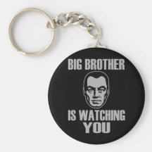 Big Brother Portrait Keychain