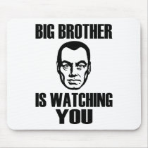 Big Brother Portrait Mousepad