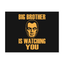 Big Brother Portrait Postcard