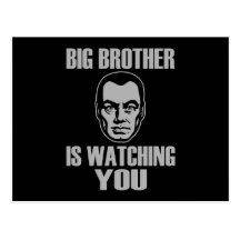Big Brother Portrait Postcard