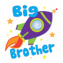 Big Brother Rocket Ship Sibling Sets t-shirts