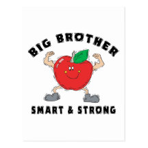 Big Brother Smart & Strong Postcard