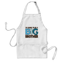big brother t-shirt apron