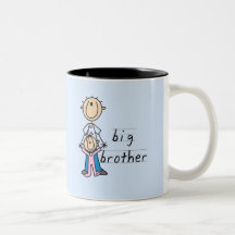Big Brother with Baby Sister Tshirts and Gifts Mugs