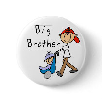Big Brother With Little Brother Pin