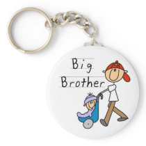 Big Brother With Little Brother Keychains