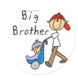 Big Brother With Little Brother Sticker