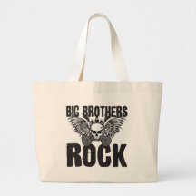 Big Brothers Rock Canvas Bags
