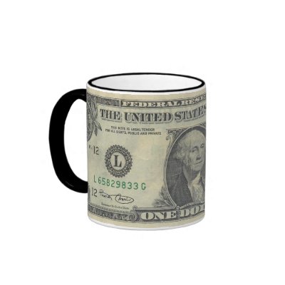 Big Bucks Mug by caffineskate