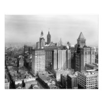 Big buildings of Lower Manhattan PHOTO PRINT