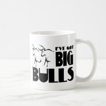 Big Bulls - Funny Farmer Coffee Mug
