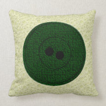 Big Buttons (green) Pillows