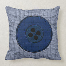Big Buttons (navy) Pillows