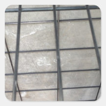 BIG CAGE SQUARE STICKERS