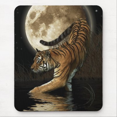 BIG CAT Bengal, Siberian Indian Tiger, MousePads by mousepadgallery