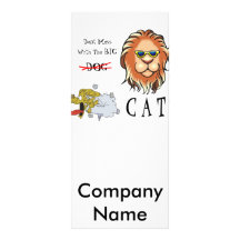 Big Cat Custom Rack Cards