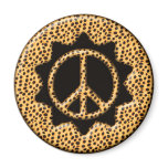 BIG CAT PEACE SIGN MAGNET